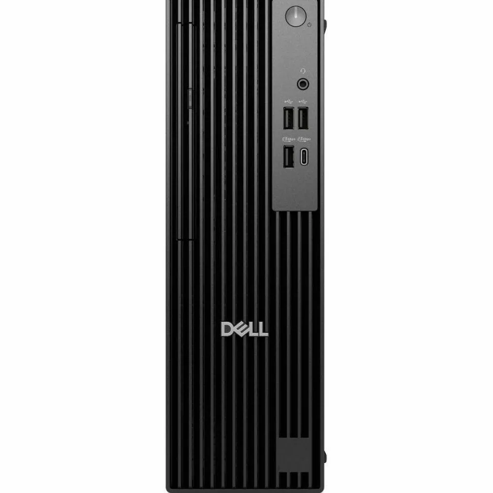 Dell Pro Slim QCS1250 Desktop Computer - Intel Core Ultra 7 265 - 16 GB - 512 GB SSD - Slim PC - Standard Black