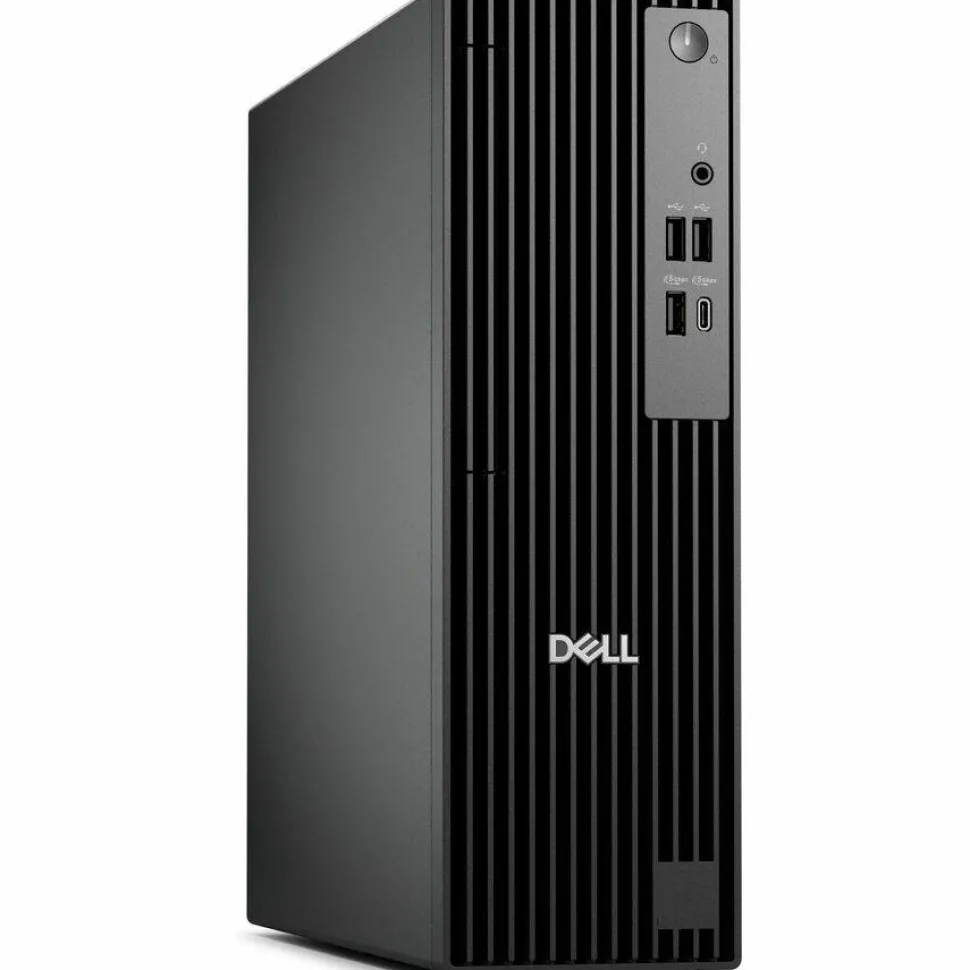 Dell Pro Slim QCS1250 Desktop Computer - Intel Core i7 14th Gen i7-14700 - 16 GB - 512 GB SSD - Slim PC - Standard Black