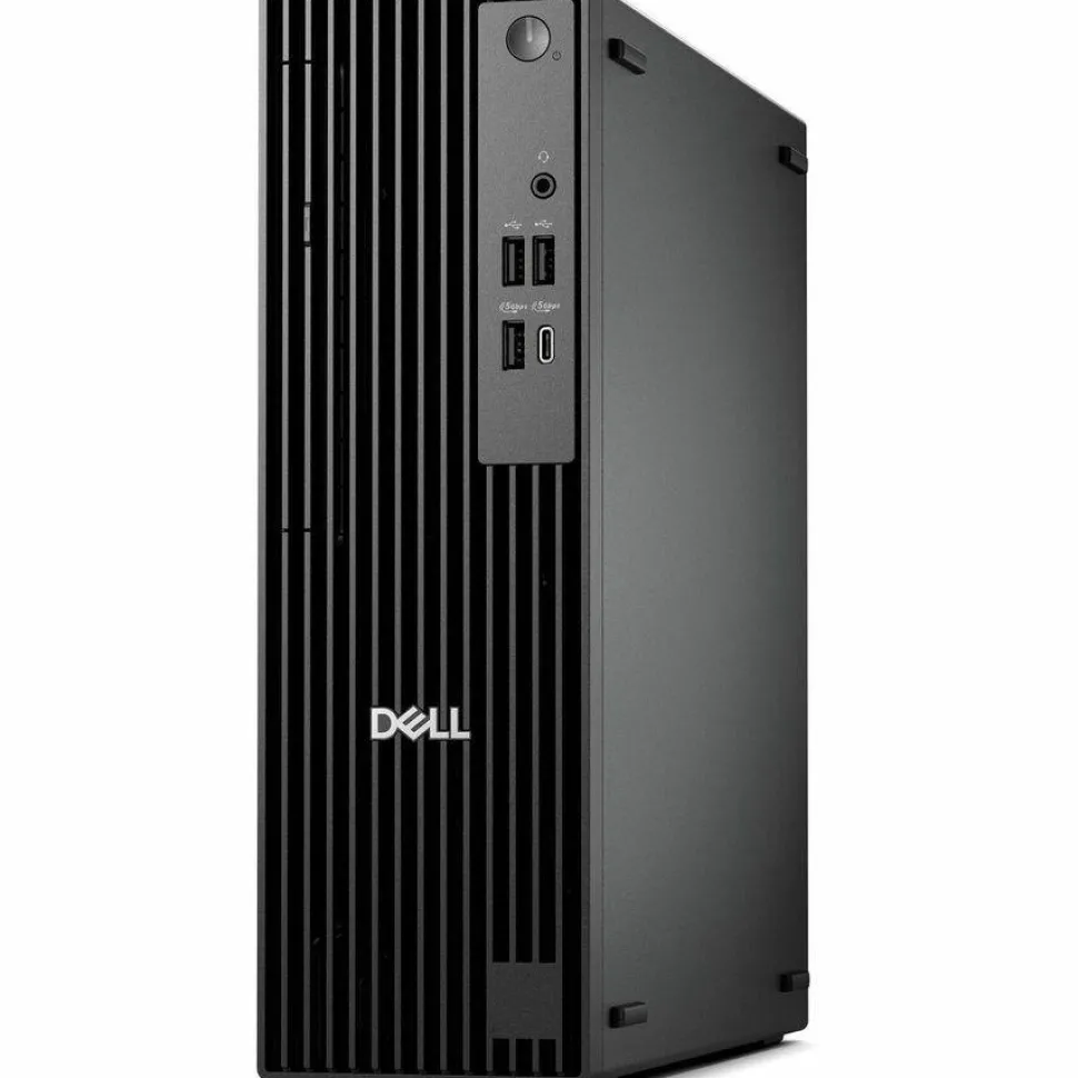 Dell Pro Slim QCS1250 Desktop Computer - Intel Core i7 14th Gen i7-14700 - 16 GB - 512 GB SSD - Slim PC - Standard Black