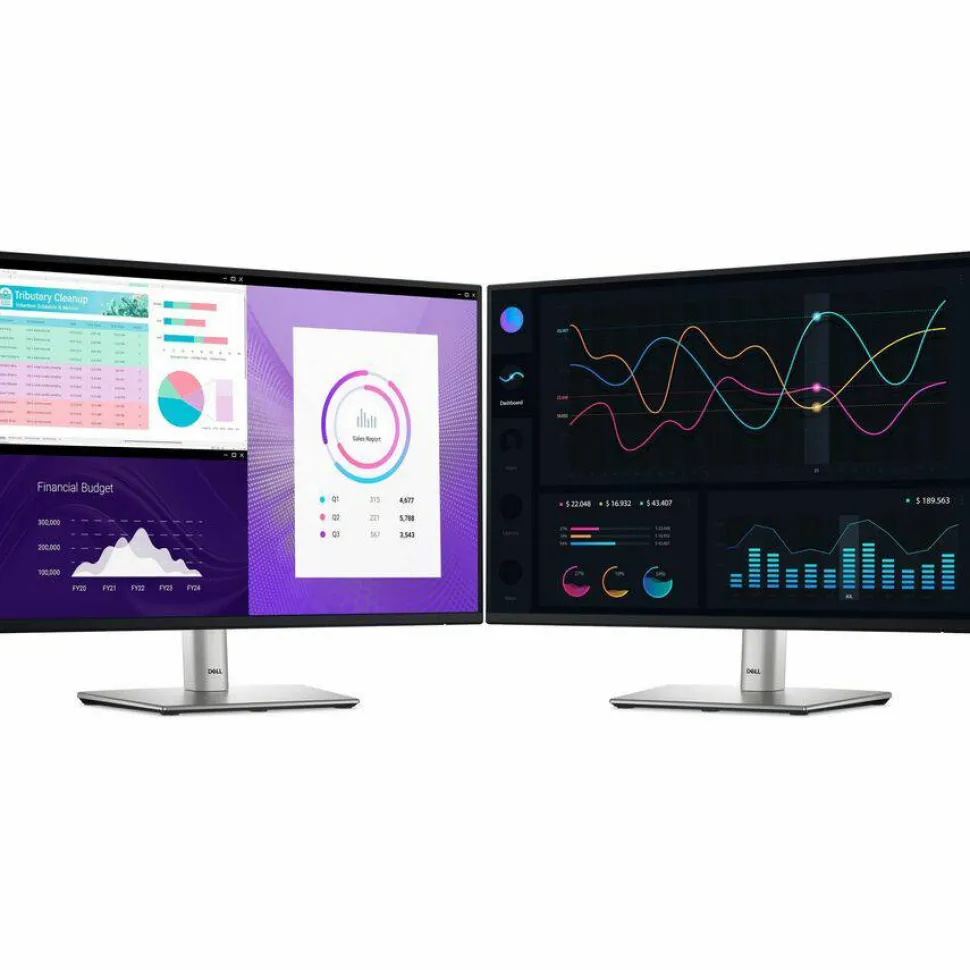 Dell P2425E 24" Class WUXGA LED Monitor - 16:10 - Black, Gray
