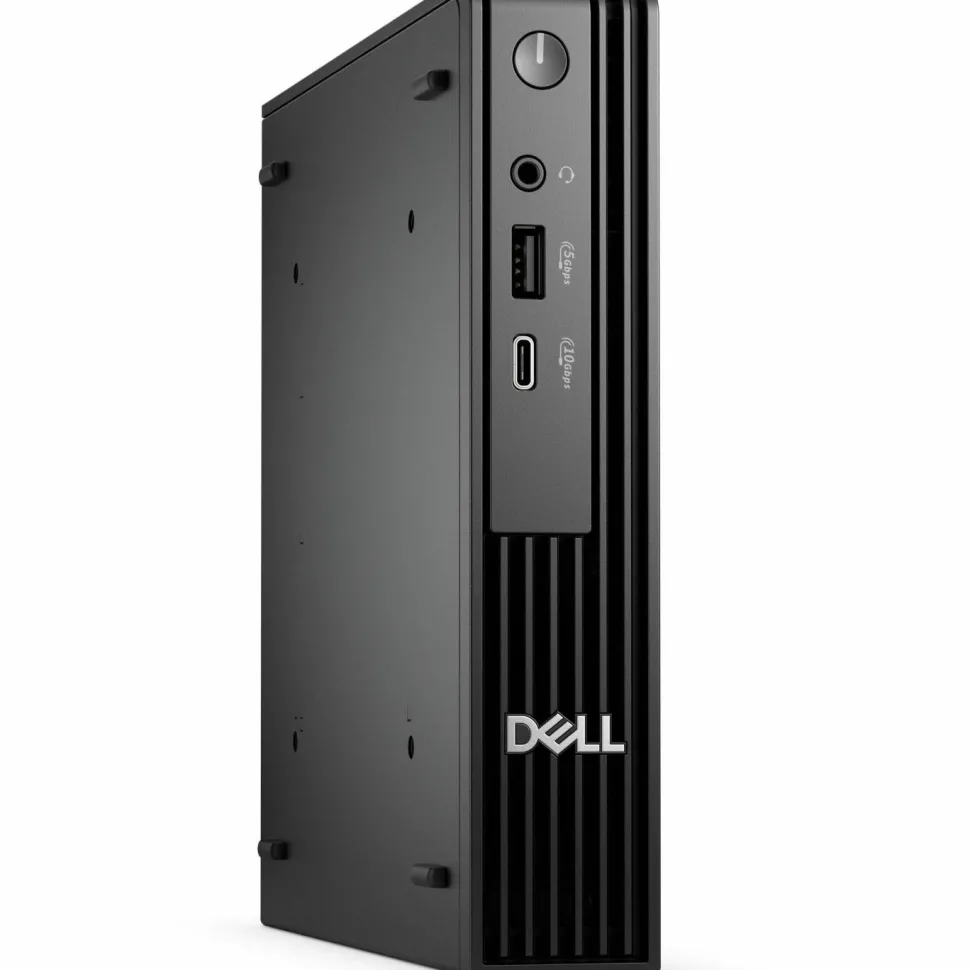 Dell Pro Micro QCM1255 Desktop Computer - AMD Ryzen 5 8500GE - 8 GB - 256 GB SSD - Micro PC