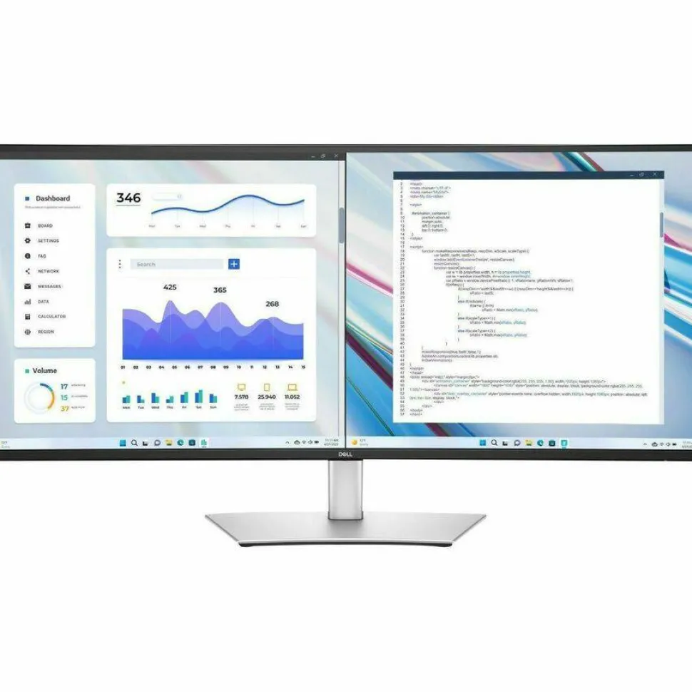 Dell Pro Plus P3425WE 34" Class UW-QHD LED Monitor - 21:9 - Black, Silver