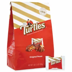 DeMet's Original Turtle Bites, Original Pecan, 1 lb, 1.5 oz Bag