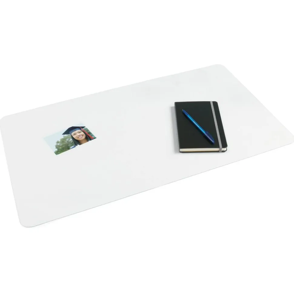 Desk Pad With Antimicrobial Protection, 20" H x 36" W, Clear