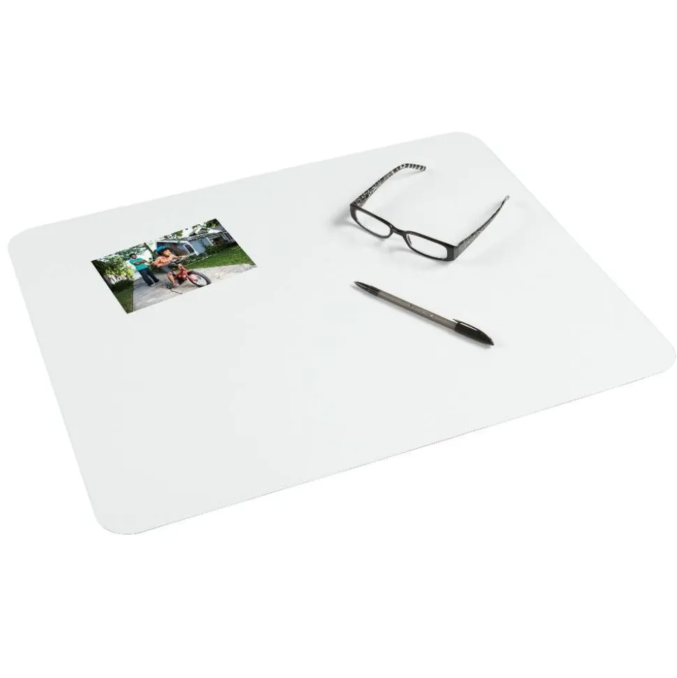 Desk Pad With Antimicrobial Protection, 19"H x 24"W, Clear