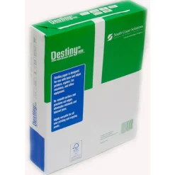 Destiny Multi-Use Printer & Copy Paper, White, Letter (8.5" x 11"), 5000 Sheets Per Case, 20 Lb, 92 Brightness