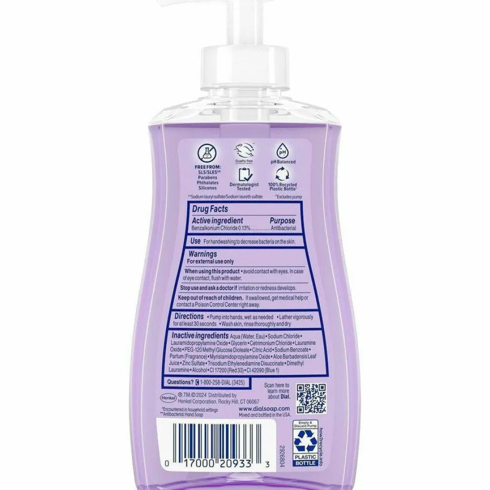 Dial Antibacterial Defense Liquid Hand Soap
