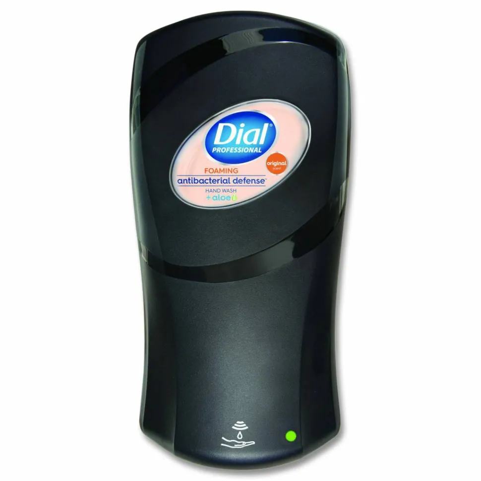 Dial Professional Antibacterial Defense Foaming Hand Wash Refill for FIT Touch Free Dispenser, Original Scent, 1 L, 3/Carton