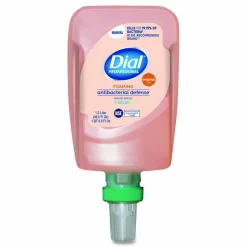 Dial Professional Antibacterial Defense Foaming Hand Wash Refill for FIT Manual Dispenser, Original Scent, 1.2 L, 3/Carton