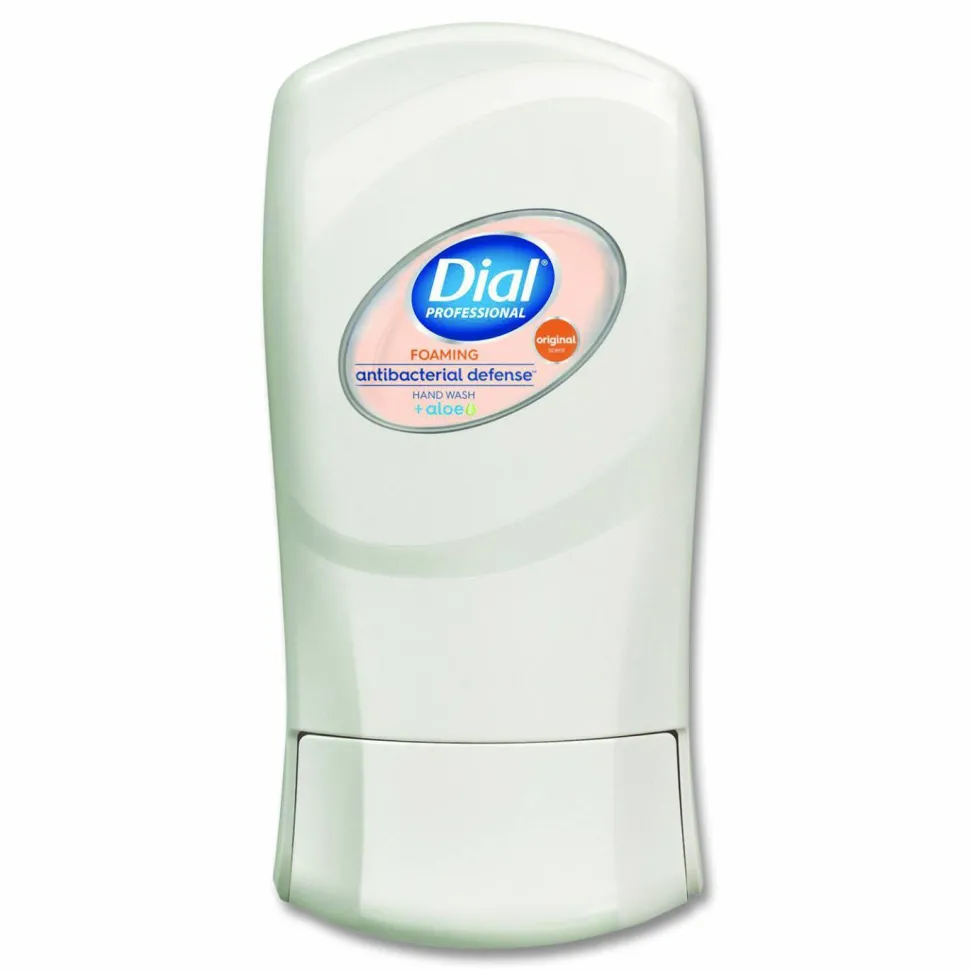 Dial Professional Antibacterial Defense Foaming Hand Wash Refill for FIT Manual Dispenser, Original Scent, 1.2 L, 3/Carton