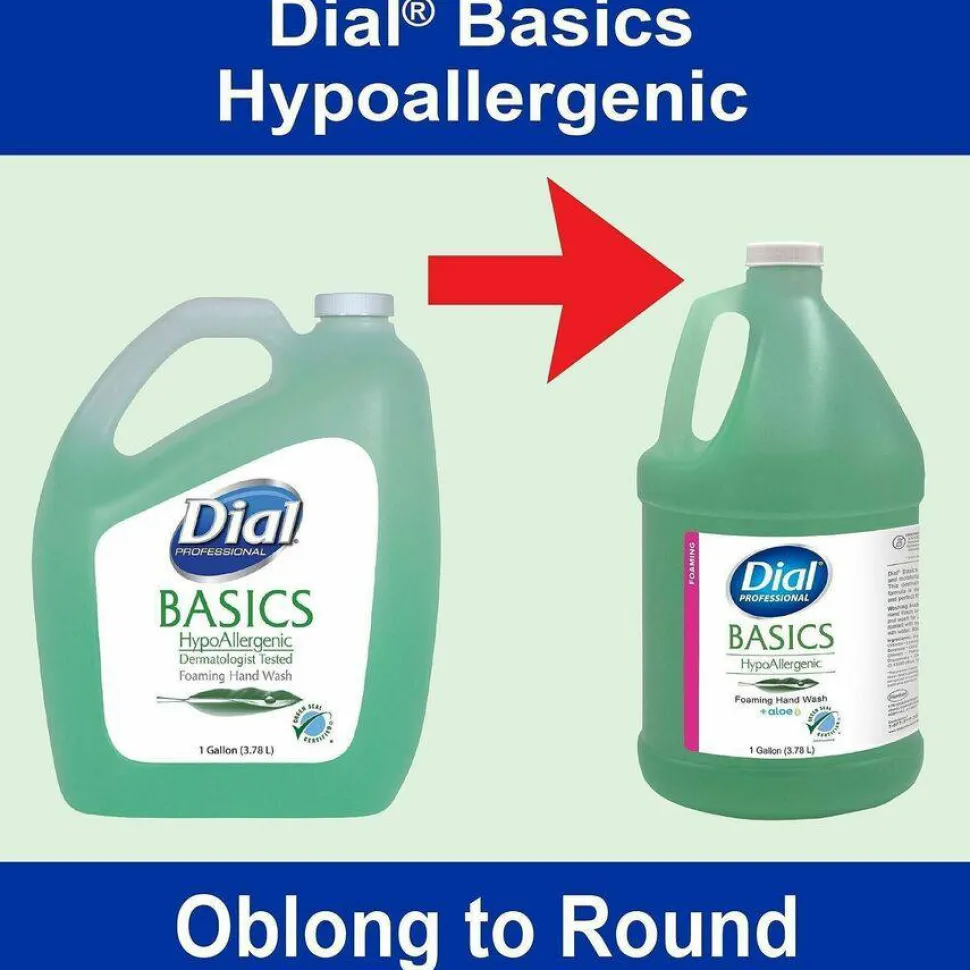 Dial Professional Basics HypoAllergenic Foam Hand Soap