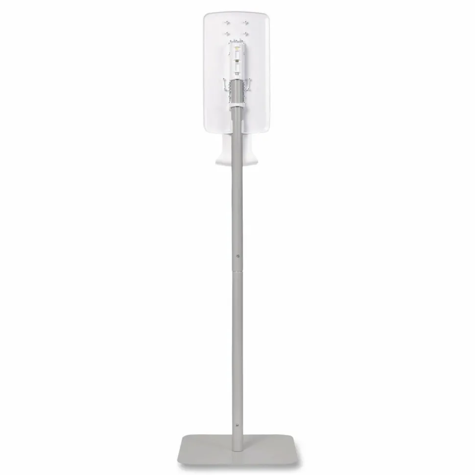 Dial Professional FIT Touch Free Dispenser Floor Stand, 15.7 x 15.7 x 58.3, White