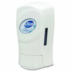 Dial Professional FIT Universal Manual Dispenser, 1.2 L, 4 x 5.13 x 10.5, Ivory, 3/Carton