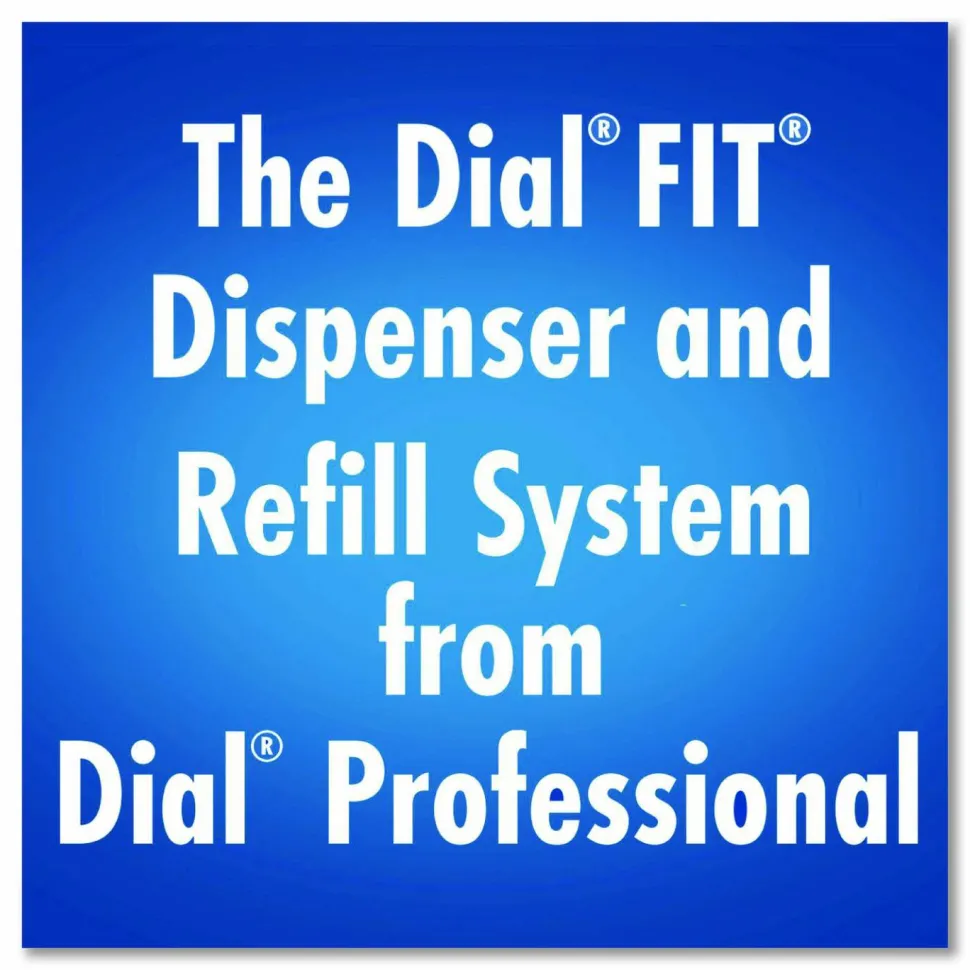 Dial Professional FIT Universal Touch Free Dispenser, 1 L, 4 x 5.4 x 11.2, Slate, 3/Carton