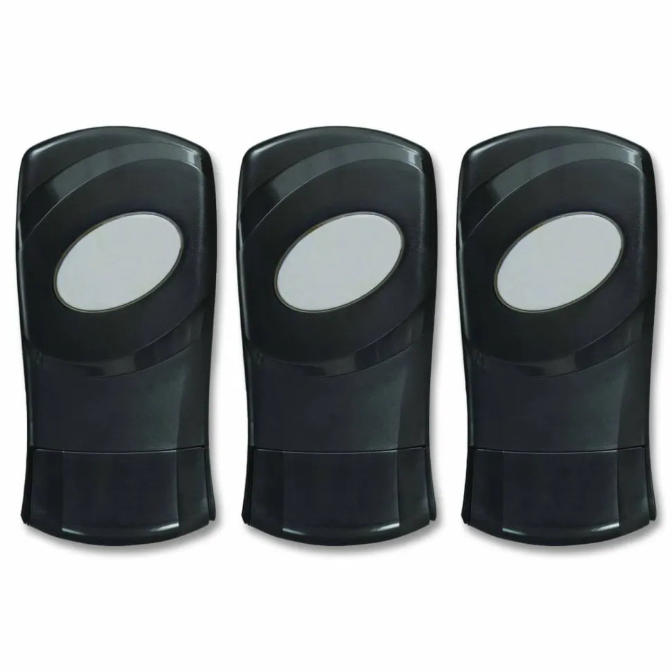 Dial Professional FIT Universal Manual Dispenser, 1.2 L, 4 x 5.13 x 10.5, Slate, 3/Carton