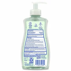Dial Professional Gel Antibacterial Hand Sanitizer, 11 oz Pump Bottle, Fragrance-Free, 12/Carton