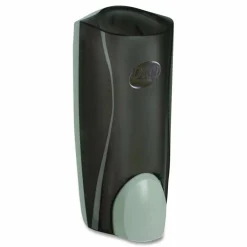 Dial Professional 1 Liter Manual Liquid Dispenser, 1 L, 5.1 x 4 x 12.3, Translucent Smoke, 6/Carton