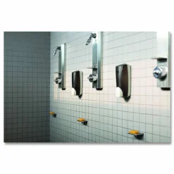Dial Professional 1 Liter Manual Liquid Dispenser, 1 L, 5.1 x 4 x 12.3, Translucent Smoke, 6/Carton