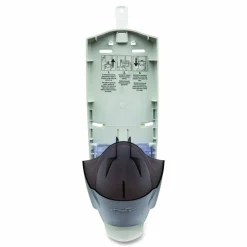 Dial Professional 1 Liter Manual Liquid Dispenser, 1 L, 5.1 x 4 x 12.3, Translucent Smoke, 6/Carton
