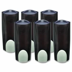 Dial Professional 1 Liter Manual Liquid Dispenser, 1 L, 5.1 x 4 x 12.3, Translucent Smoke, 6/Carton