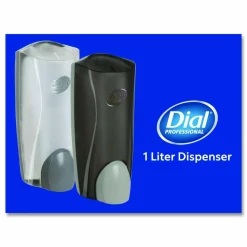 Dial Professional The Dial Dispenser, 1 L, 5.12 x 3.98 x 12.34, Ice, 6/Carton