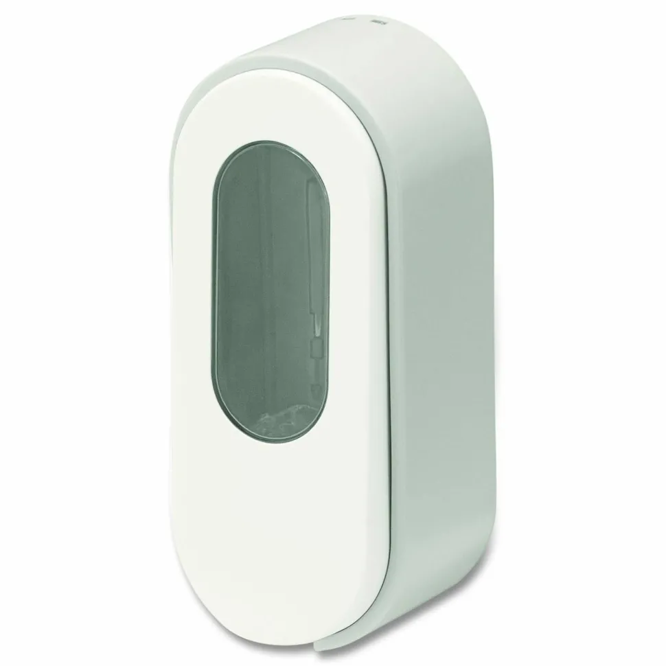 Dial Professional Versa Dispenser for Pouch Refills, 15 oz, 3.75 x 3.38 x 8.75, Light Gray/White, 6/Carton