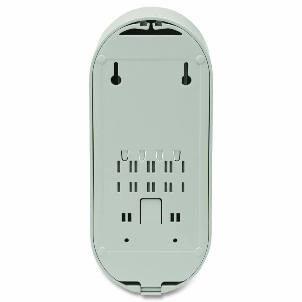 Dial Professional Versa Dispenser for Pouch Refills, 15 oz, 3.75 x 3.38 x 8.75, Light Gray/White, 6/Carton