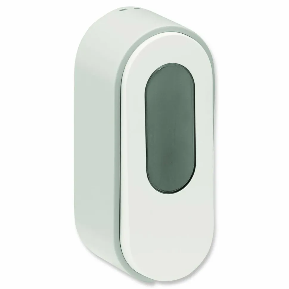 Dial Professional Versa Dispenser for Pouch Refills, 15 oz, 3.75 x 3.38 x 8.75, Light Gray/White, 6/Carton
