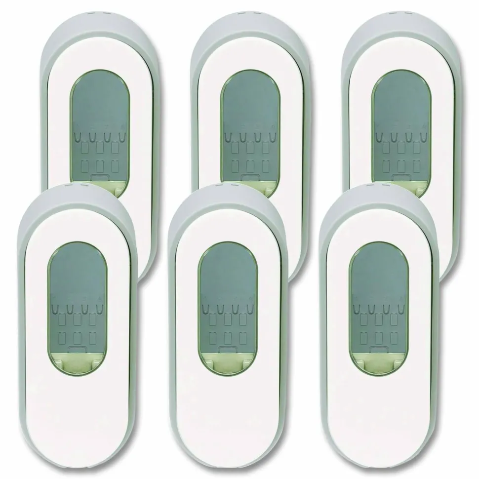 Dial Professional Versa Dispenser for Pouch Refills, 15 oz, 3.75 x 3.38 x 8.75, Light Gray/White, 6/Carton