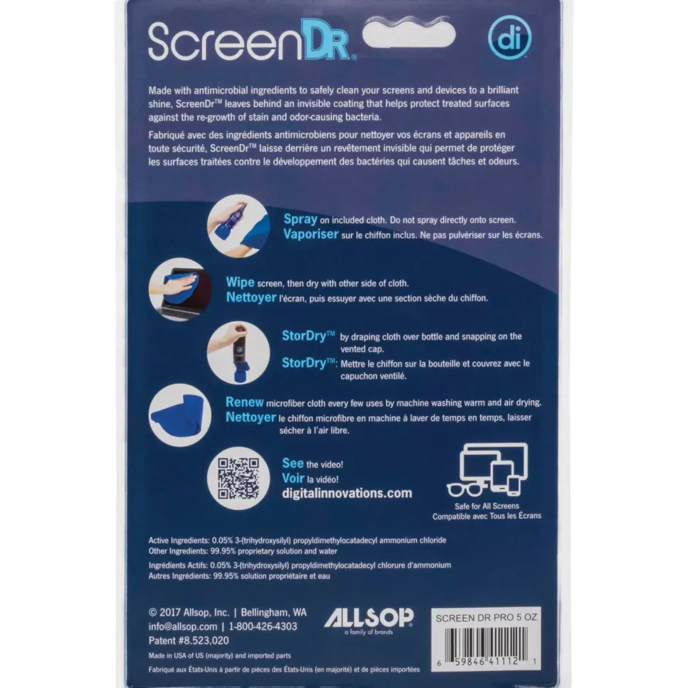 Digital Innovations ScreenDr Pro Screen Cleaning Kit, 5 Oz