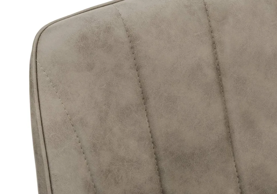 Dining Chair, Set Of 2, Side, Upholstered, Kitchen, Dining Room, Brown Fabric, Black Metal, Contemporary, Modern