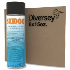 Diversey Skidoo Institutional Flying Insect Killer, 15 oz Aerosol Spray, 6/Carton