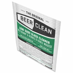 Diversey Beer Clean Glass Cleaner, Powder, 0.5 oz Packet, 100/Carton