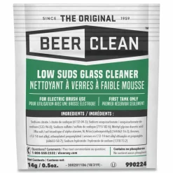 Diversey Beer Clean Glass Cleaner, Powder, 0.5 oz Packet, 100/Carton