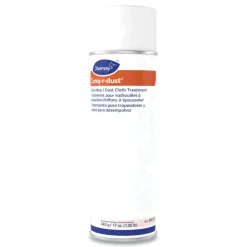 Diversey Conq-r-Dust Dust Mop/Dust Cloth Treatment, Amine Scent, 17 oz Aerosol Spray, 12/Carton