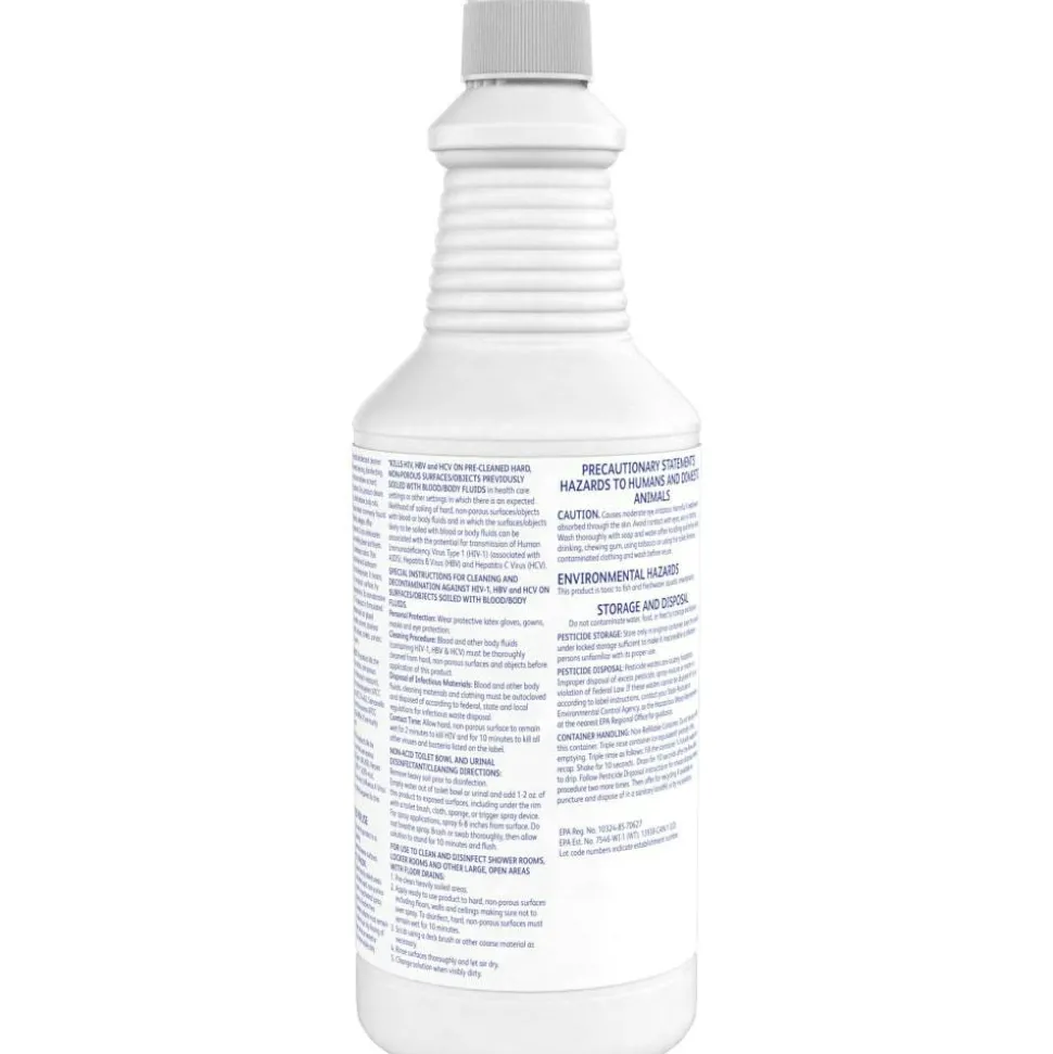 Diversey Crew Non-Acid Disinfecting Cleaner, Fresh Scent, 32 Oz
