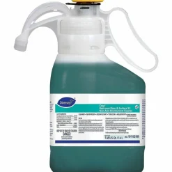 Diversey Crew Restroom Floor and Surface SC Non-Acid Disinfectant Cleaner, Fresh Scent, 1.4 L SmartDose, 2/Carton