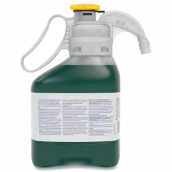 Diversey Crew Restroom Floor and Surface SC Non-Acid Disinfectant Cleaner, Fresh Scent, 1.4 L SmartDose, 2/Carton