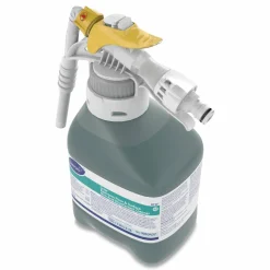 Diversey Crew Restroom Floor/Surface Non-Acid Disinfectant Cleaner, Fresh Scent, 50.7 oz Bottle, 2/Carton