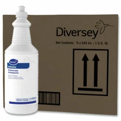 Diversey Defoamer/Carpet Cleaner, Cream, Unscented, 32 oz Squeeze Bottle