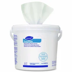 Diversey Easywipe Disposable Wiping Refill, 8.63 x 24.88, White, 125/Bucket, 6/Carton