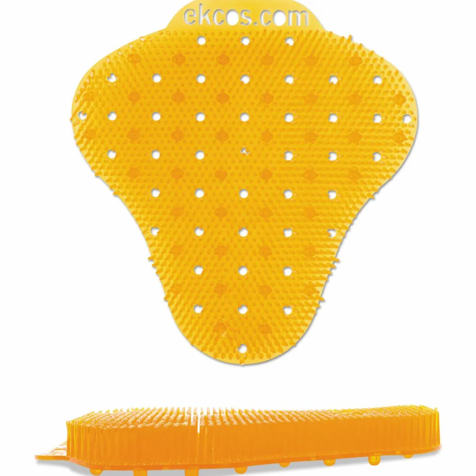 Diversey ekcoscreen Urinal Screens, Tropical Scent, Orange, 12/Carton