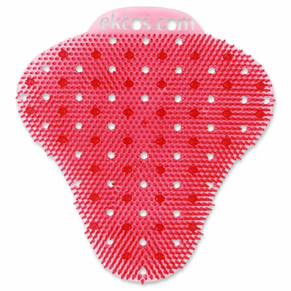 Diversey ekcoscreen Urinal Screens, Melon Scent, Red, 12/Carton