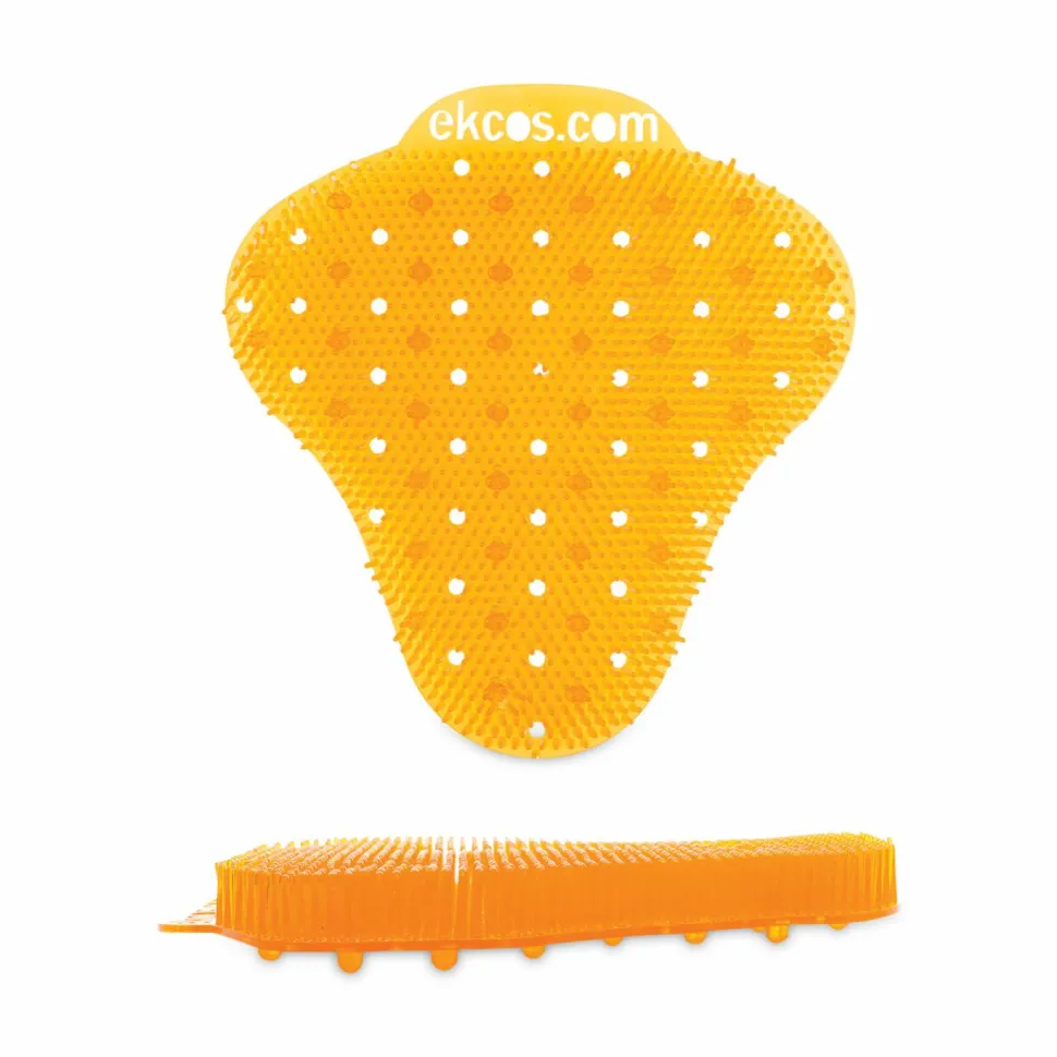 Diversey ekcoscreen Urinal Screens, Citrus Scent, Orange, 12/Carton
