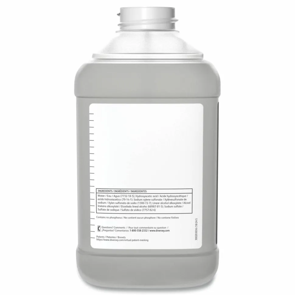 Diversey Extraction Rinse, Fruity Scent, Liquid, 84.5 oz Can, 2/Carton