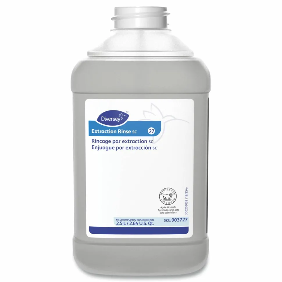 Diversey Extraction Rinse, Fruity Scent, Liquid, 84.5 oz Can, 2/Carton