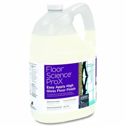 Diversey Floor Science ProX Easy Apply High Gloss Floor Finish, 1 gal Bottle, 4/Carton