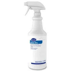 Diversey Glance Glass and Multi-Surface Cleaner, 12 Capped 32 oz Bottles and One Trigger Sprayer, 12/Carton