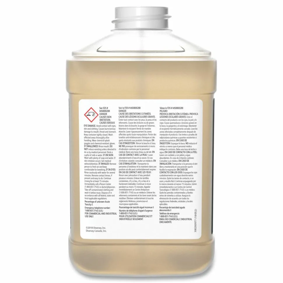 Diversey Good Sense Liquid Odor Counteractant, Apple, 84.5 oz, 2/Carton