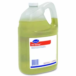 Diversey Hot Springs Heavy-Duty General Purpose Cleaner, Citrus Scent, Liquid, 1 gal, 4/Carton